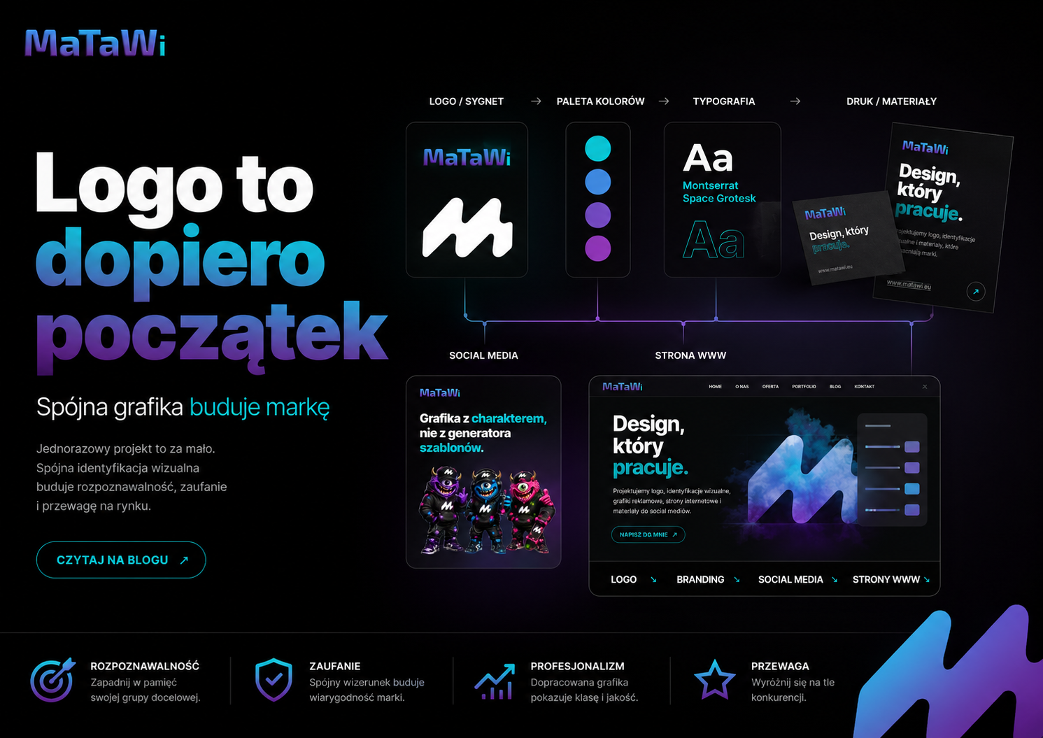 Dlaczego Twoja firma potrzebuje spójnej grafiki, a nie pojedynczych projektów?