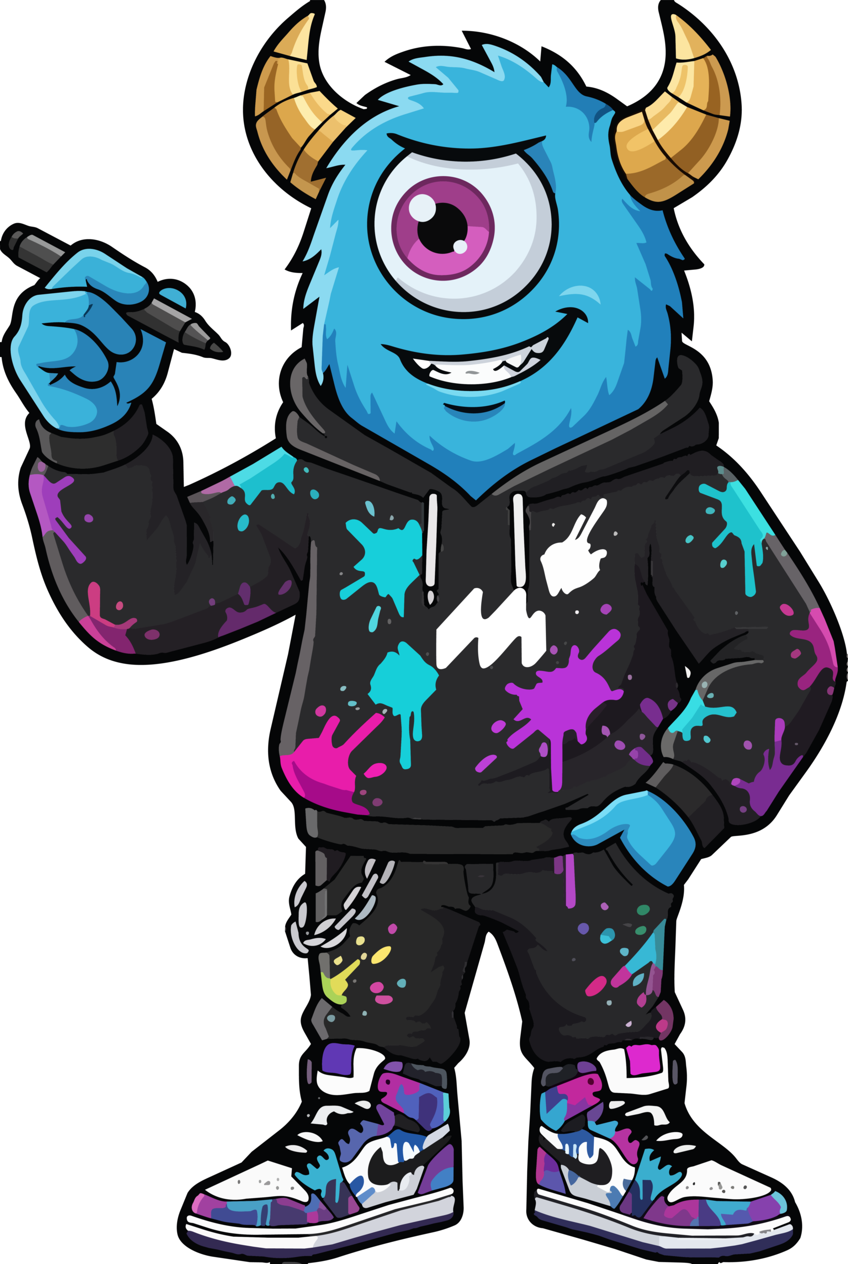Wizzy — MaTaWi Monster rysujący projekt